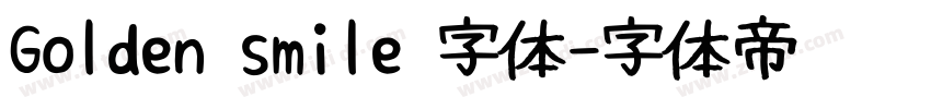 Golden smile 字体字体转换